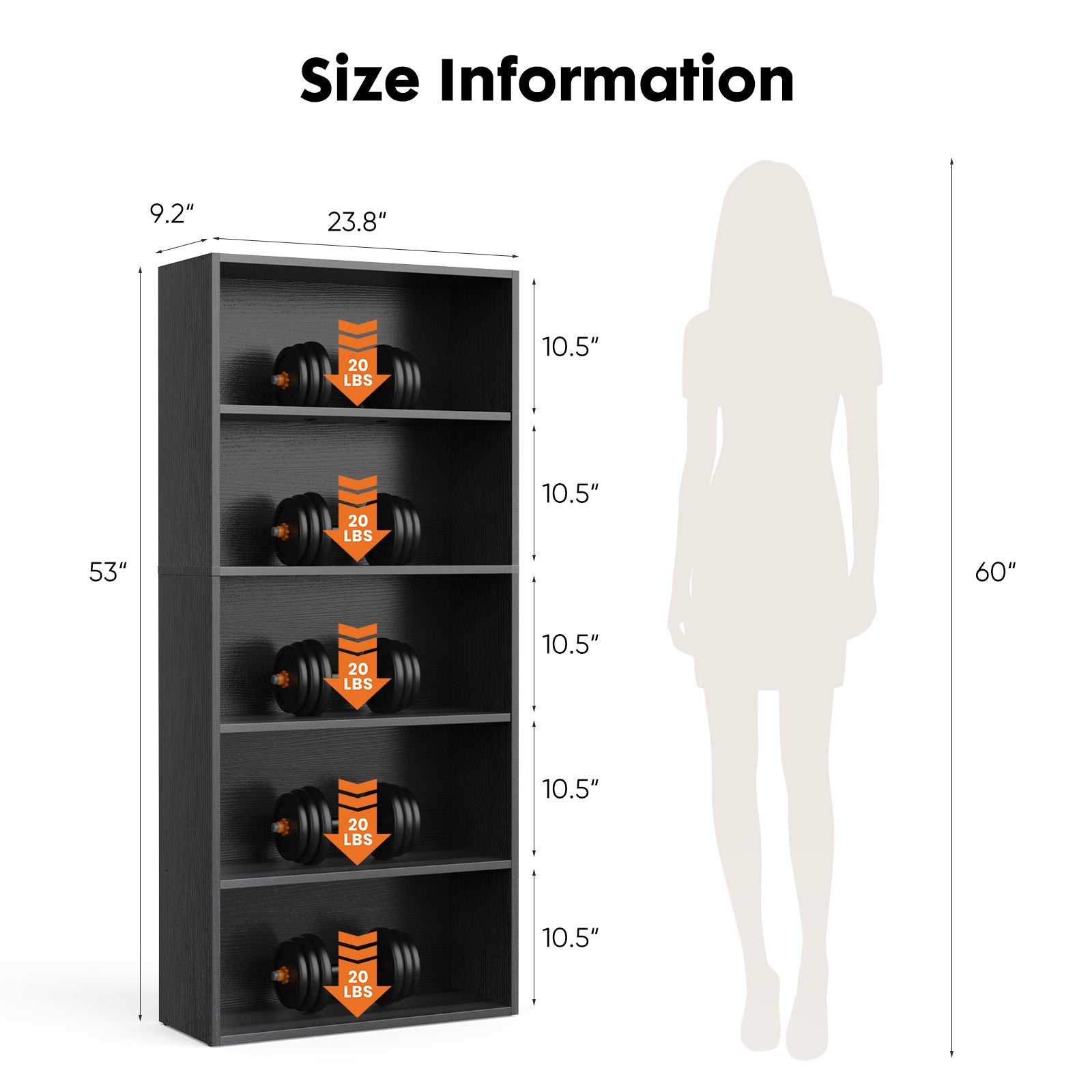 Bookshelves On The 5th Floor Of Industry