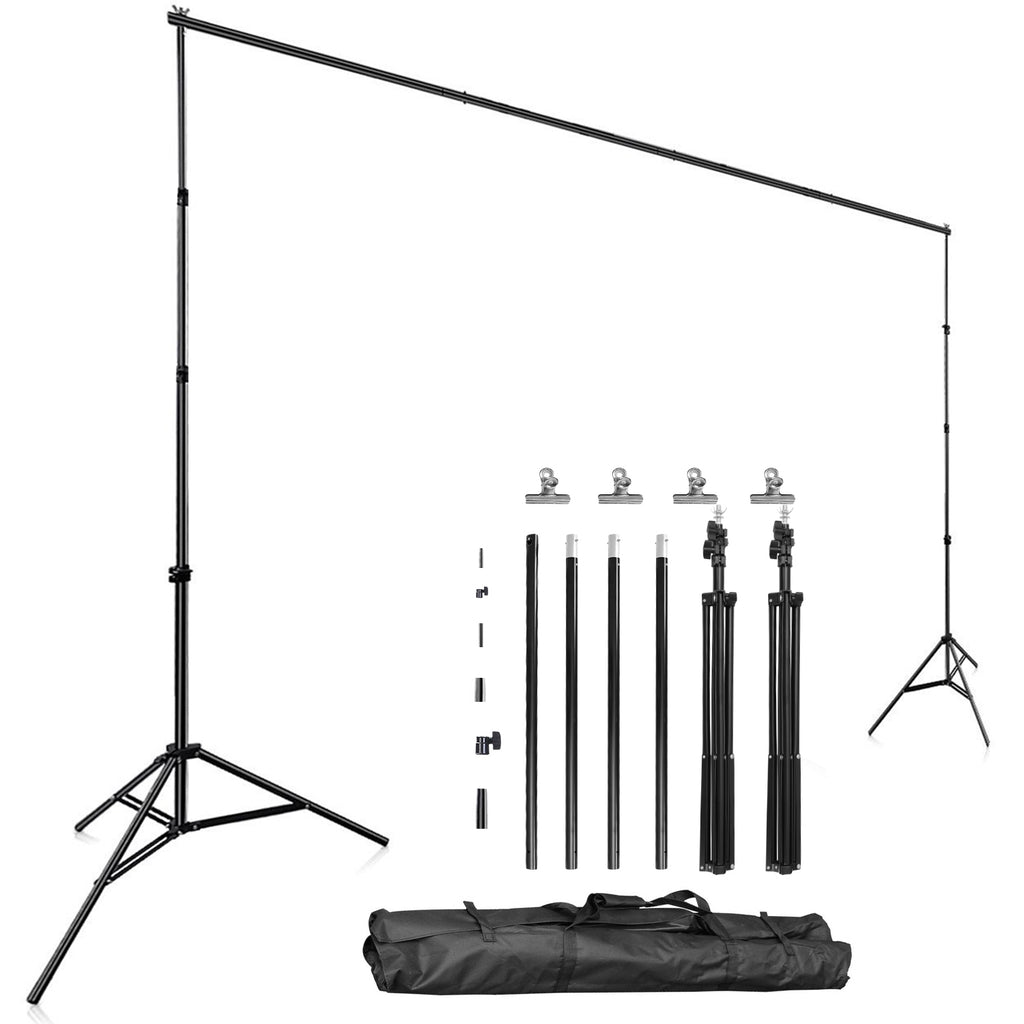 1Pc 6.5 Plus 10ft Photo Video Studio Backdrop Background Stand Adjustable