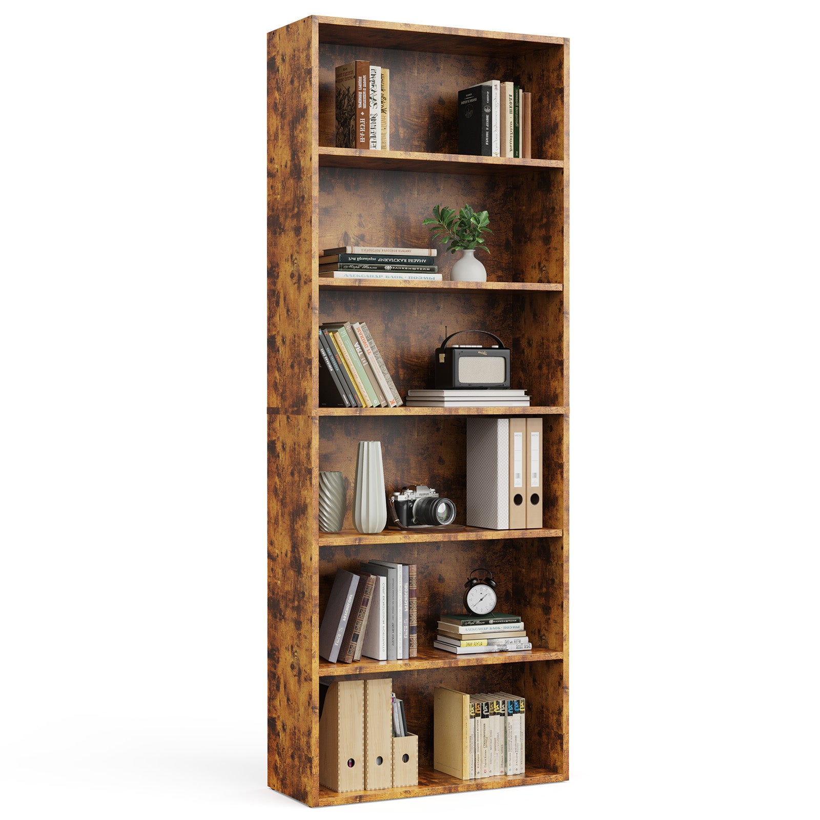 Bookshelves On The 5th Floor Of Industry