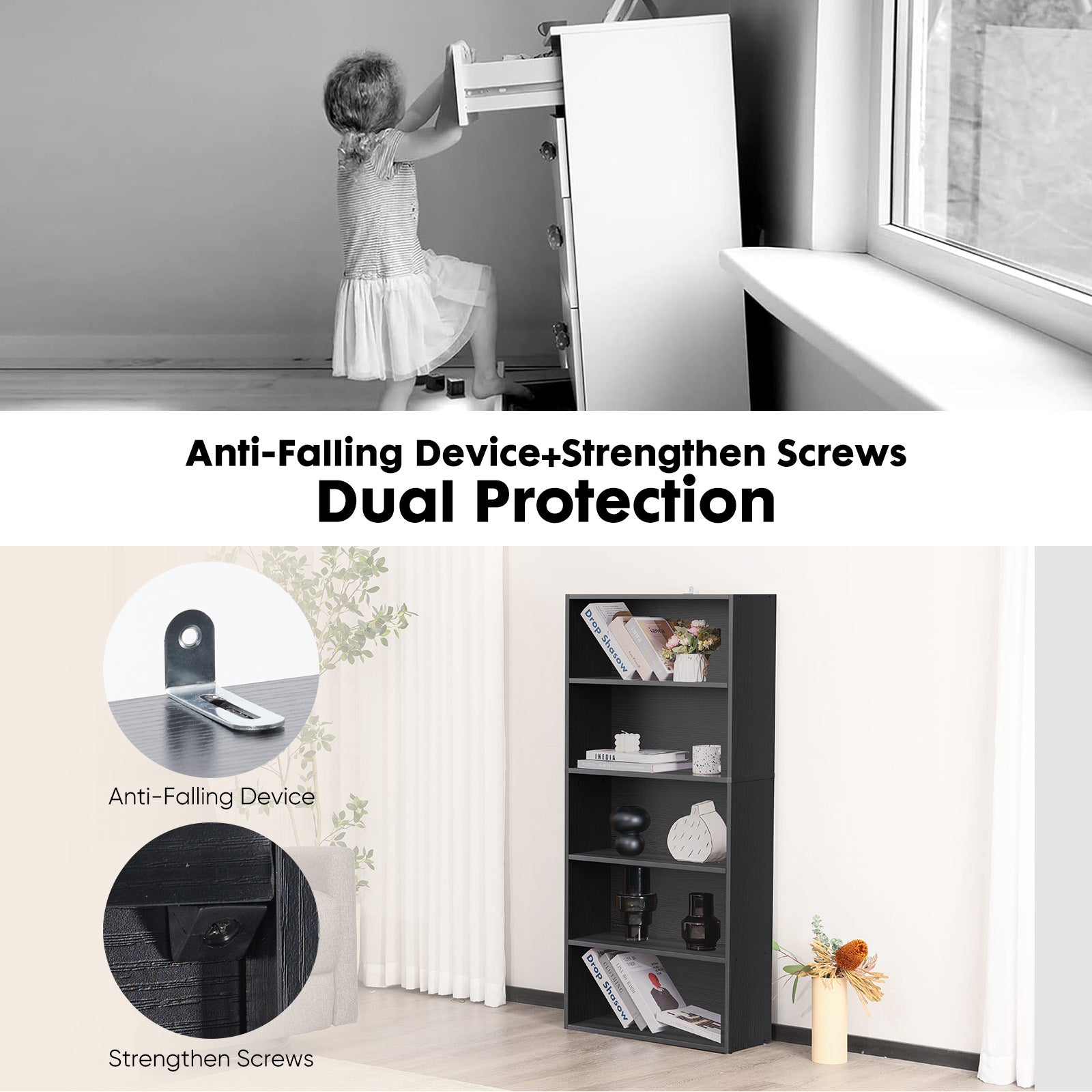 Bookshelves On The 5th Floor Of Industry